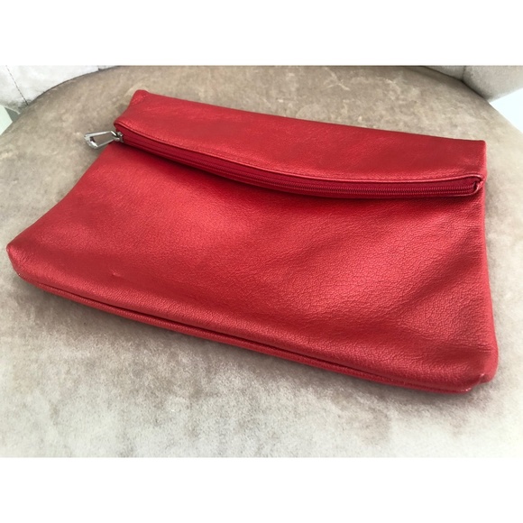 Sac à Main Navyboot Vintage En Cuir Gris Clair - Italie, Occasion Bon état